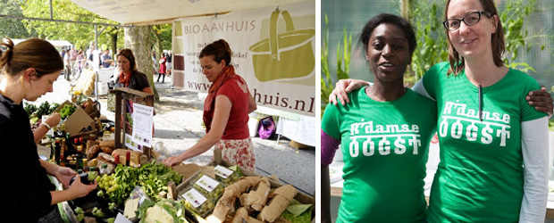 Rotterdamse Oogst Festival op het Heemraadsplein