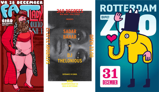 Evenementen in Bird Rotterdam