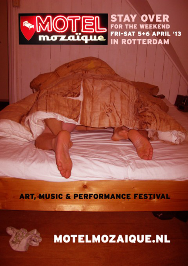 Maximaal 36 uur Motel Mozaïque 5 en 6 april 2013
