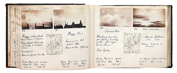 Wolkenstudies in het Nederlands Fotomuseum